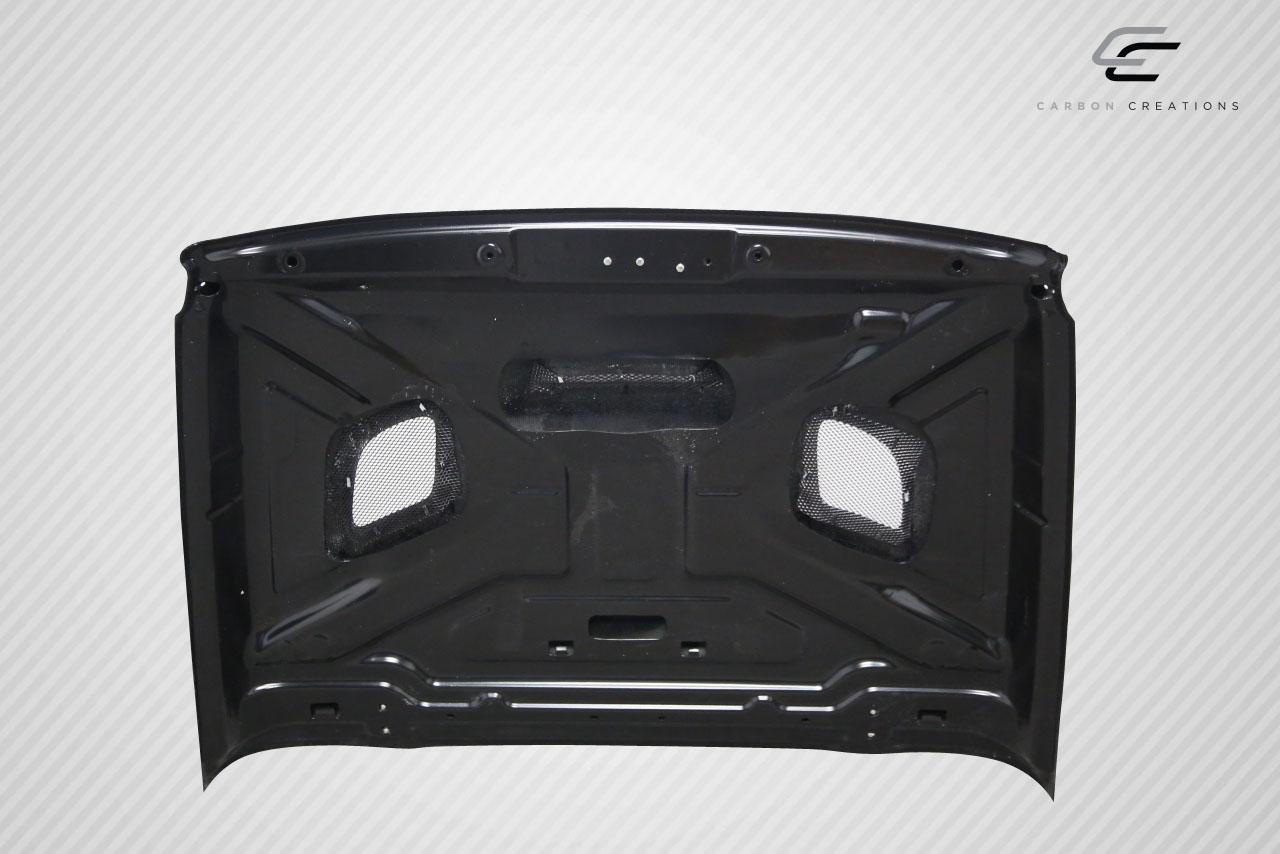 2018-2025 Jeep Wrangler Carbon Creations Hellcat Carbon Fiber Hood - Image 5