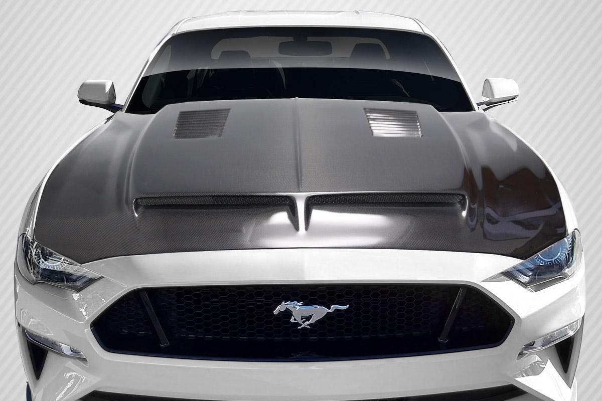 2018-2023 Ford Mustang Carbon Creations GT500 Carbon Fiber Hood - Image 1