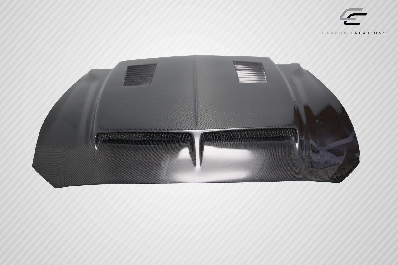 2018-2023 Ford Mustang Carbon Creations GT500 Carbon Fiber Hood - Image 5