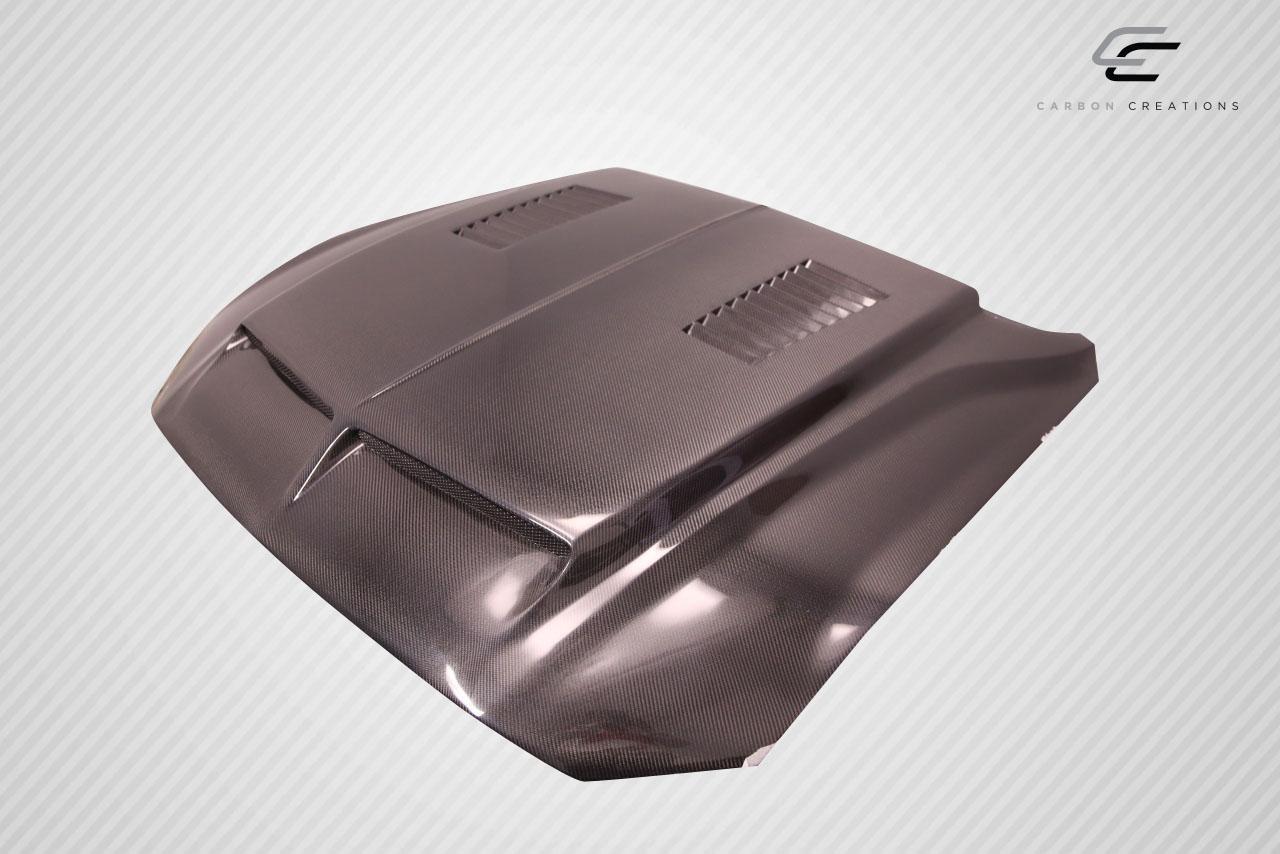 2018-2023 Ford Mustang Carbon Creations GT500 Carbon Fiber Hood - Image 6