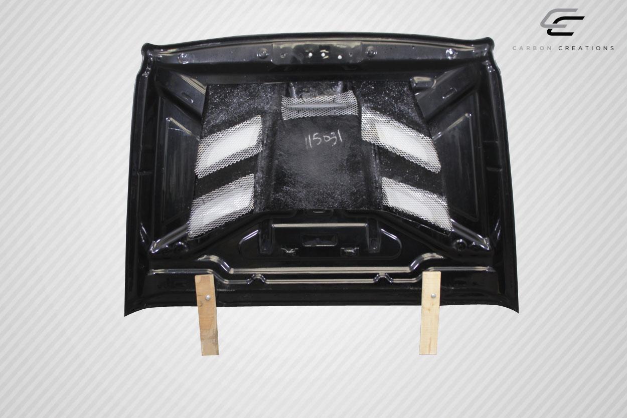2018-2025 Jeep Wrangler Carbon Creations Viper Carbon Fiber Hood - Image 3