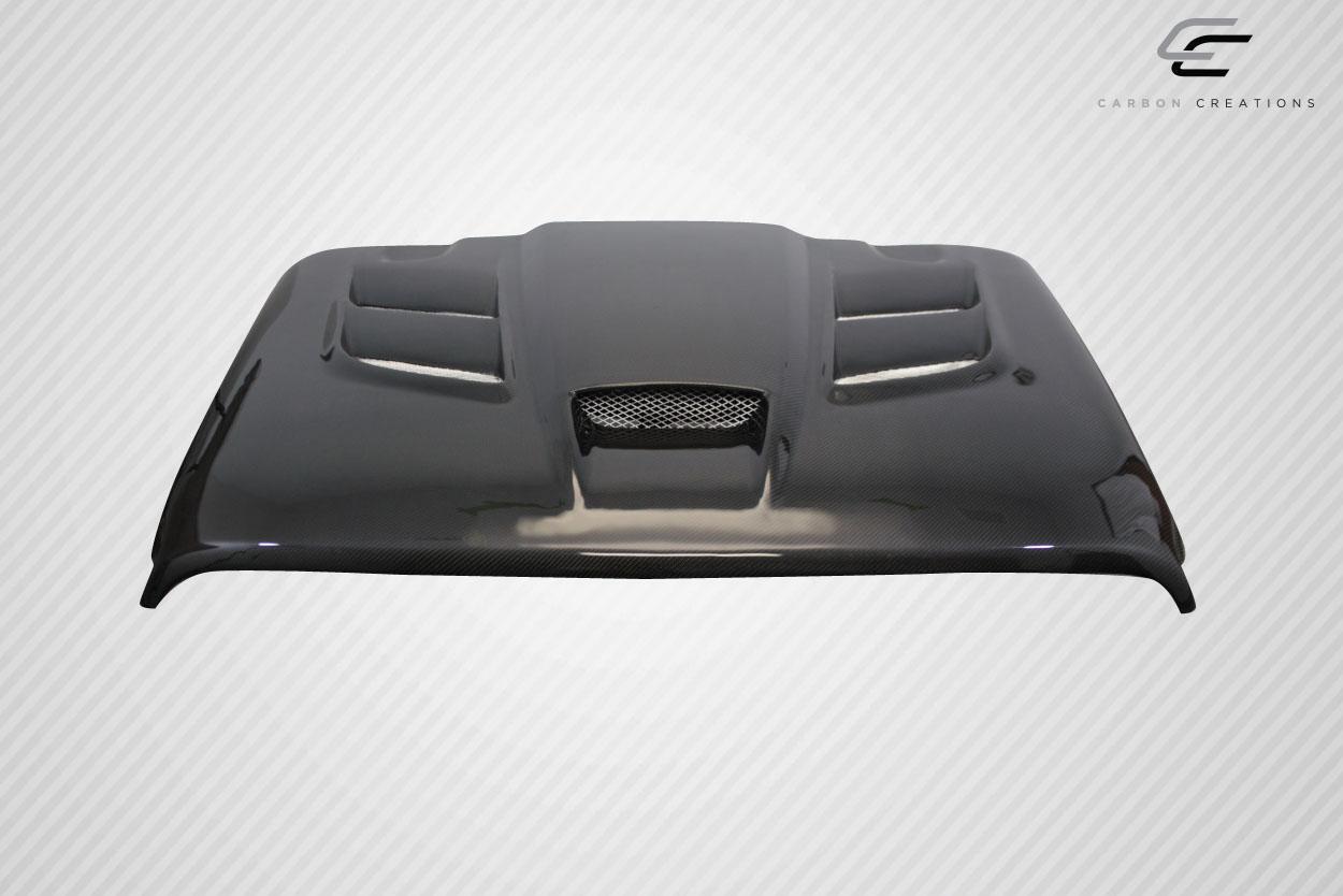 2018-2025 Jeep Wrangler Carbon Creations Viper Carbon Fiber Hood - Image 5
