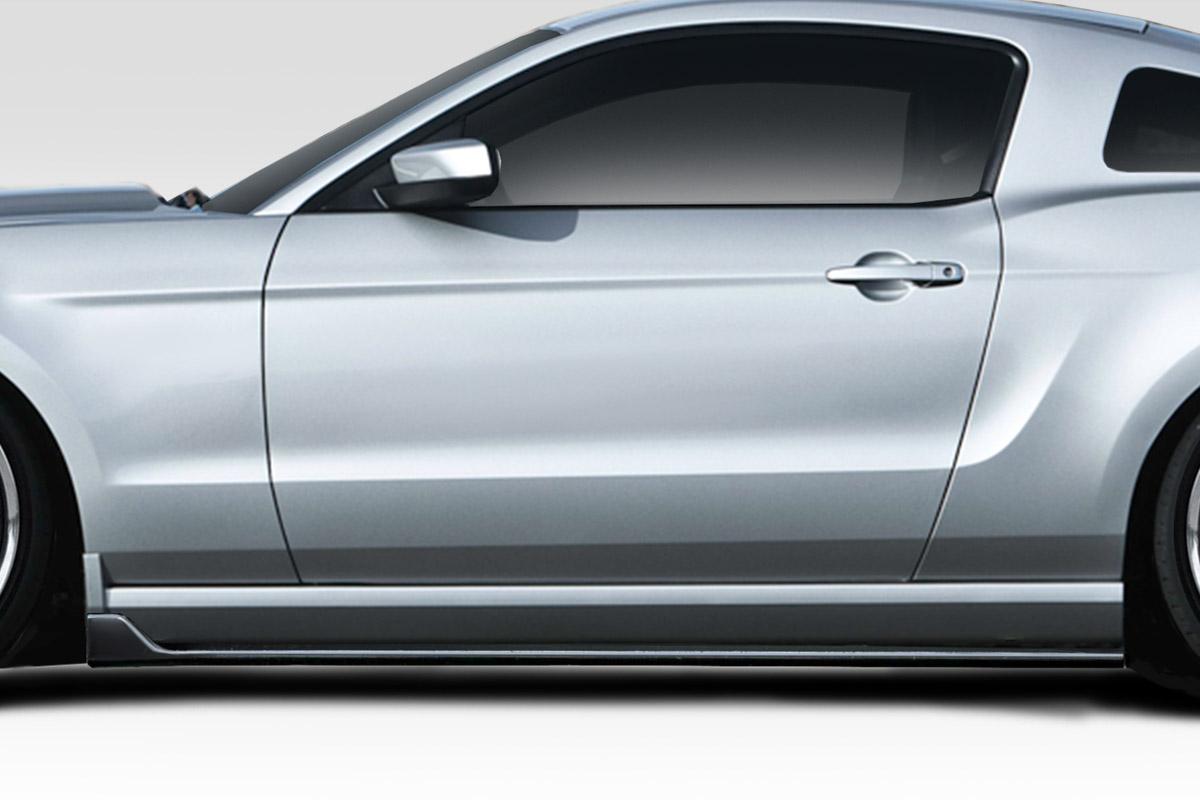 2005-2014 Ford Mustang Duraflex GT350 Look Side Skirts - Image 1