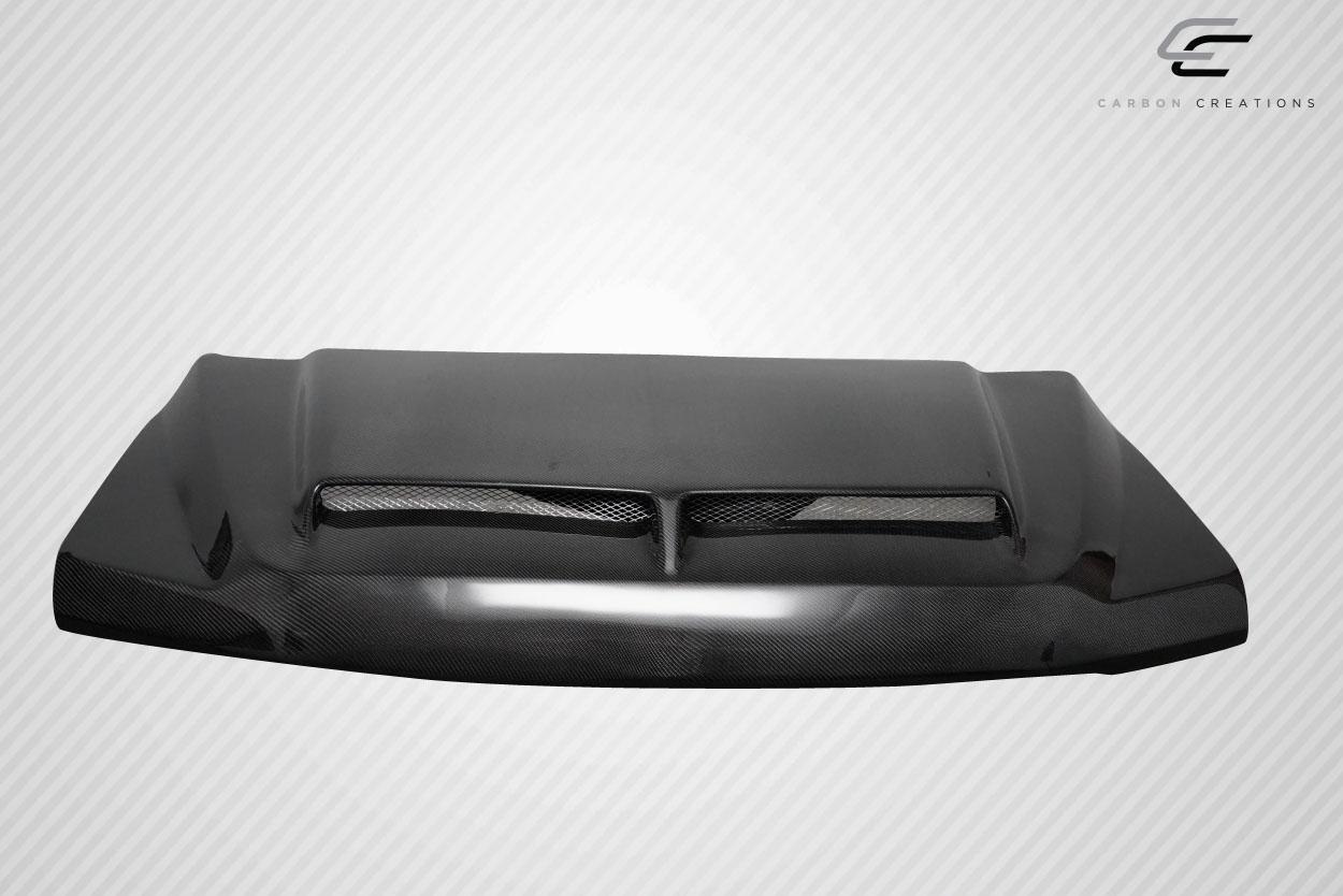 2017-2022 Ford Super Duty Carbon Creations GT500 Carbon Fiber Hood - Image 2