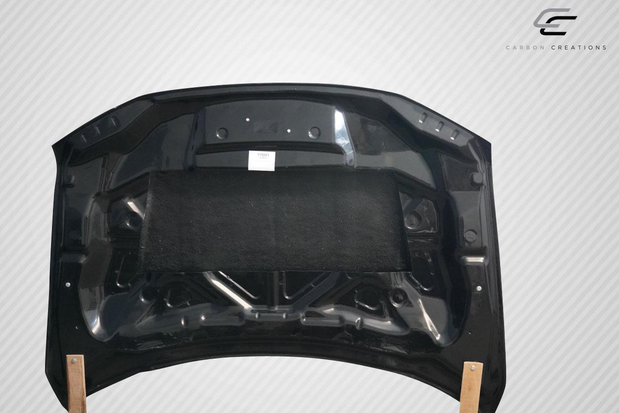 2017-2022 Ford Super Duty Carbon Creations GT500 Carbon Fiber Hood - Image 5