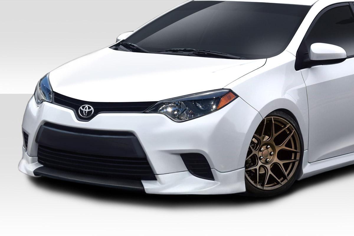2014-2016 Toyota Corolla Duraflex Zeta Front Lip - Image 2