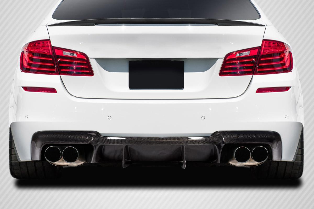 2011-2016 BMW M5 Aero Function AF-1 Carbon Fiber Rear Lip - Image 1