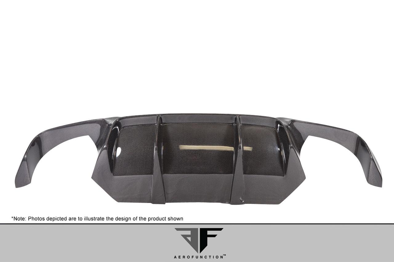 2011-2016 BMW M5 Aero Function AF-1 Carbon Fiber Rear Lip - Image 6