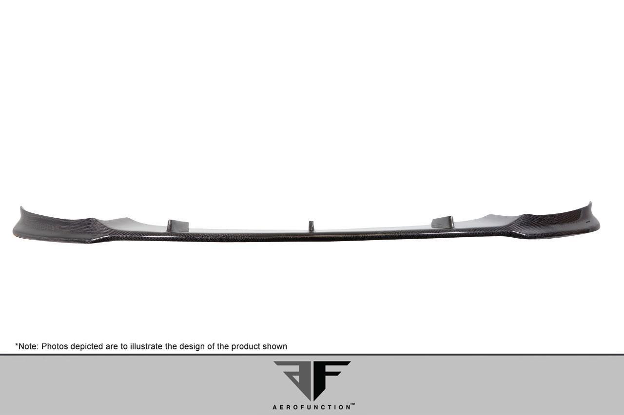 2014-2020 BMW 4 Series Aero Function AF-1 Carbon Fiber Front Lip - Image 4