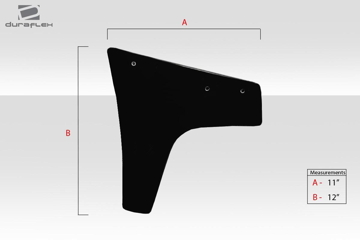 Universal 80" Duraflex VRX V1 Short Wing Complete Kit - 9 Piece - Image 6