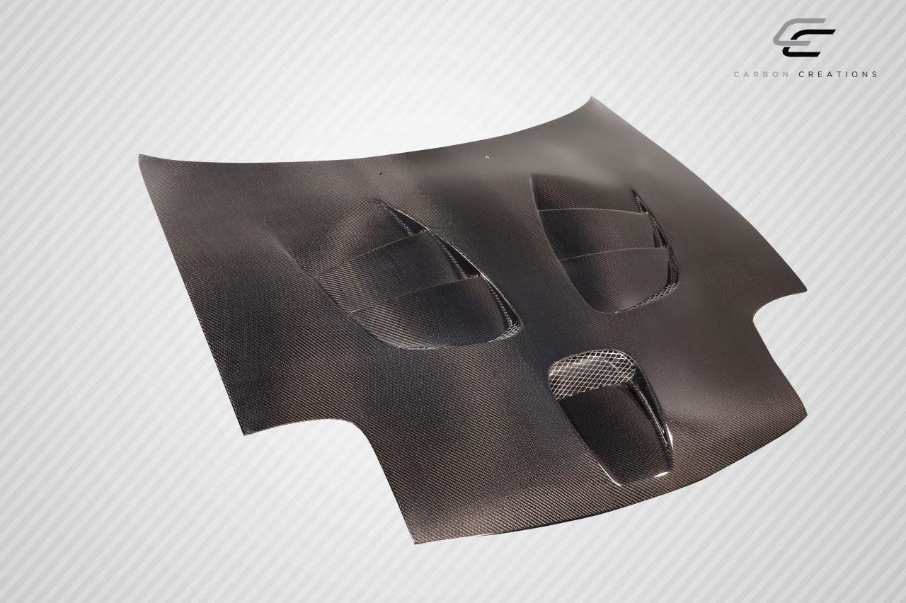 1993-1997 Mazda RX7 Carbon Creations Scooter Carbon Fiber Hood - Image 3