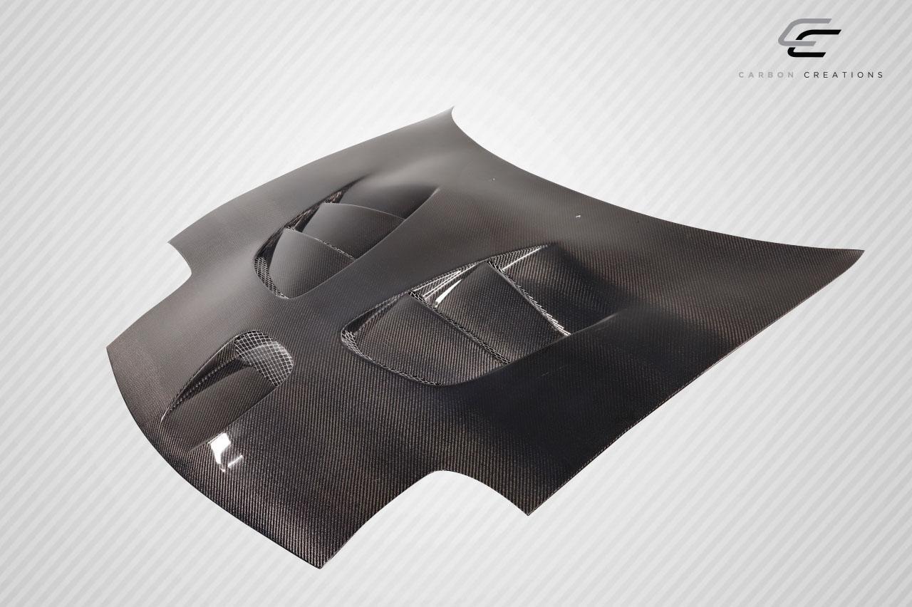 1993-1997 Mazda RX7 Carbon Creations Scooter Carbon Fiber Hood - Image 4