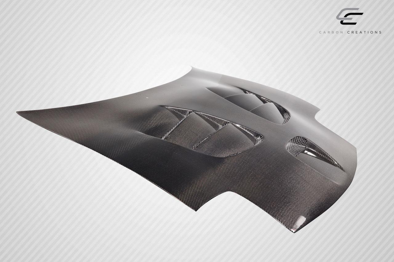 1993-1997 Mazda RX7 Carbon Creations Scooter Carbon Fiber Hood - Image 5