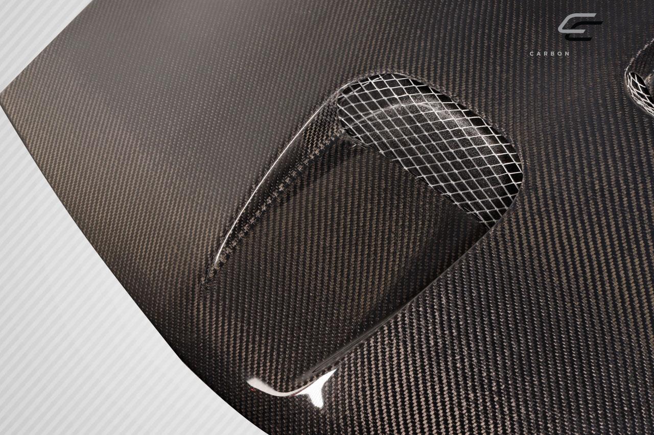 1993-1997 Mazda RX7 Carbon Creations Scooter Carbon Fiber Hood - Image 6