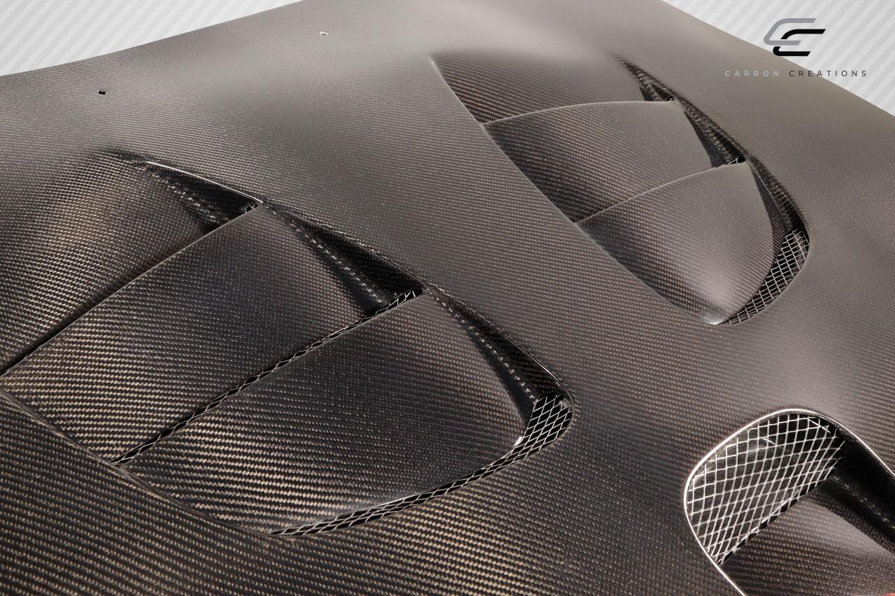 1993-1997 Mazda RX7 Carbon Creations Scooter Carbon Fiber Hood - Image 8