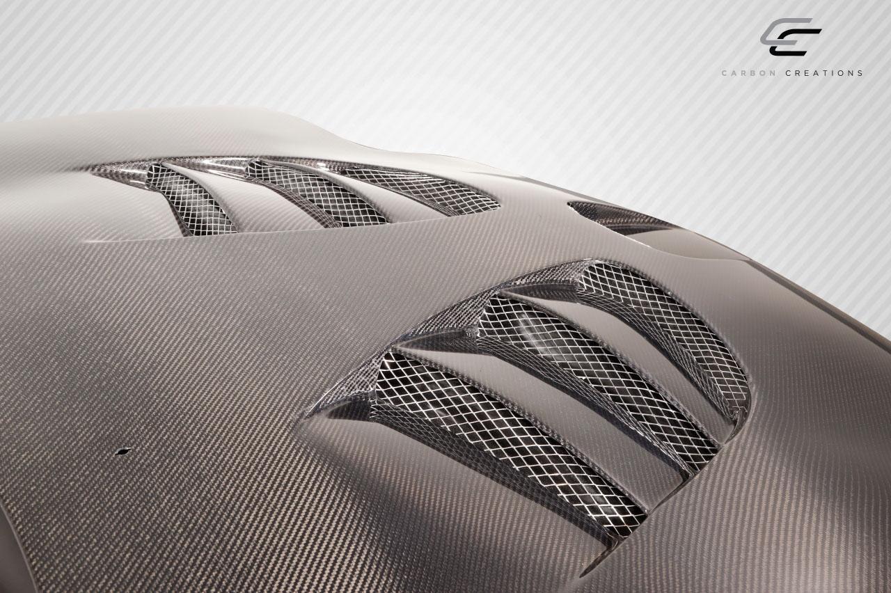 1993-1997 Mazda RX7 Carbon Creations Scooter Carbon Fiber Hood - Image 9
