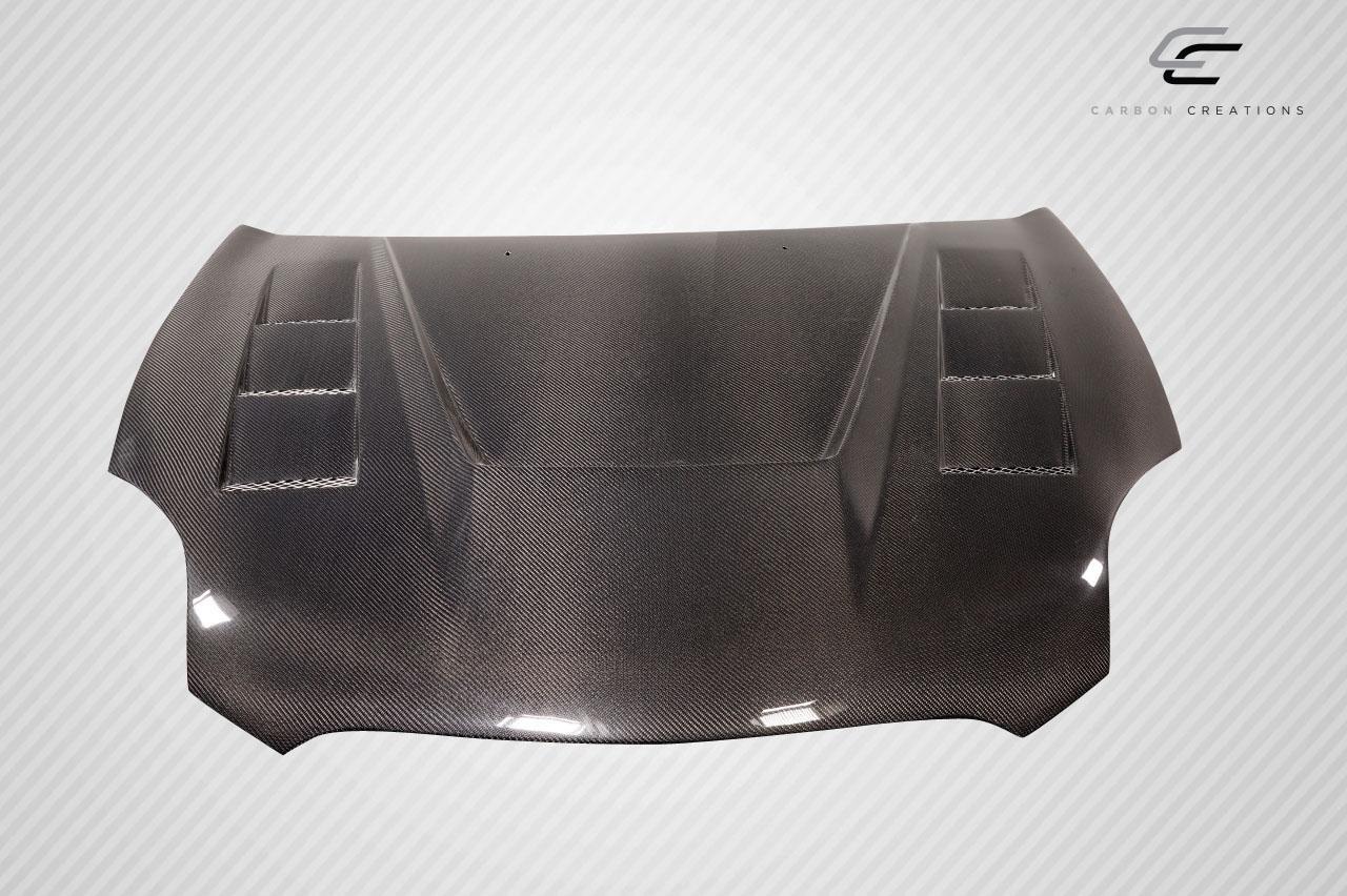 2006-2012 Mitsubishi Eclipse Carbon Creations Magneto Carbon Fiber Hood - Image 2