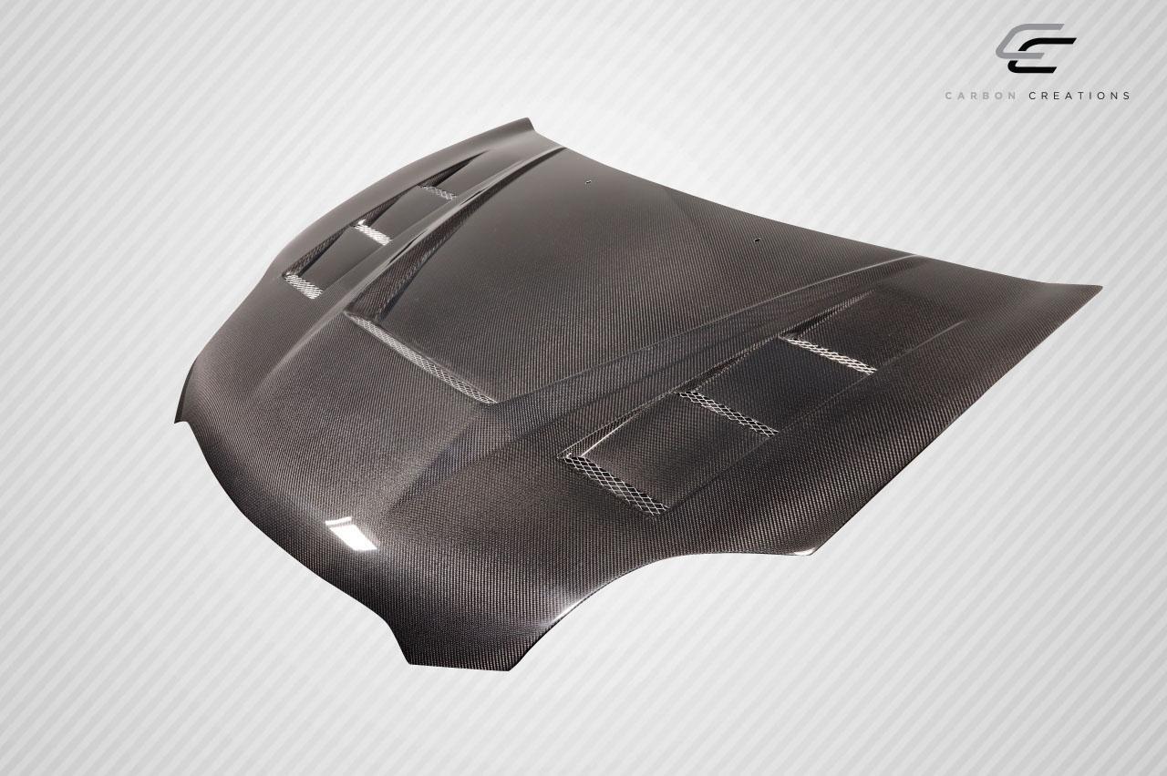 2006-2012 Mitsubishi Eclipse Carbon Creations Magneto Carbon Fiber Hood - Image 3