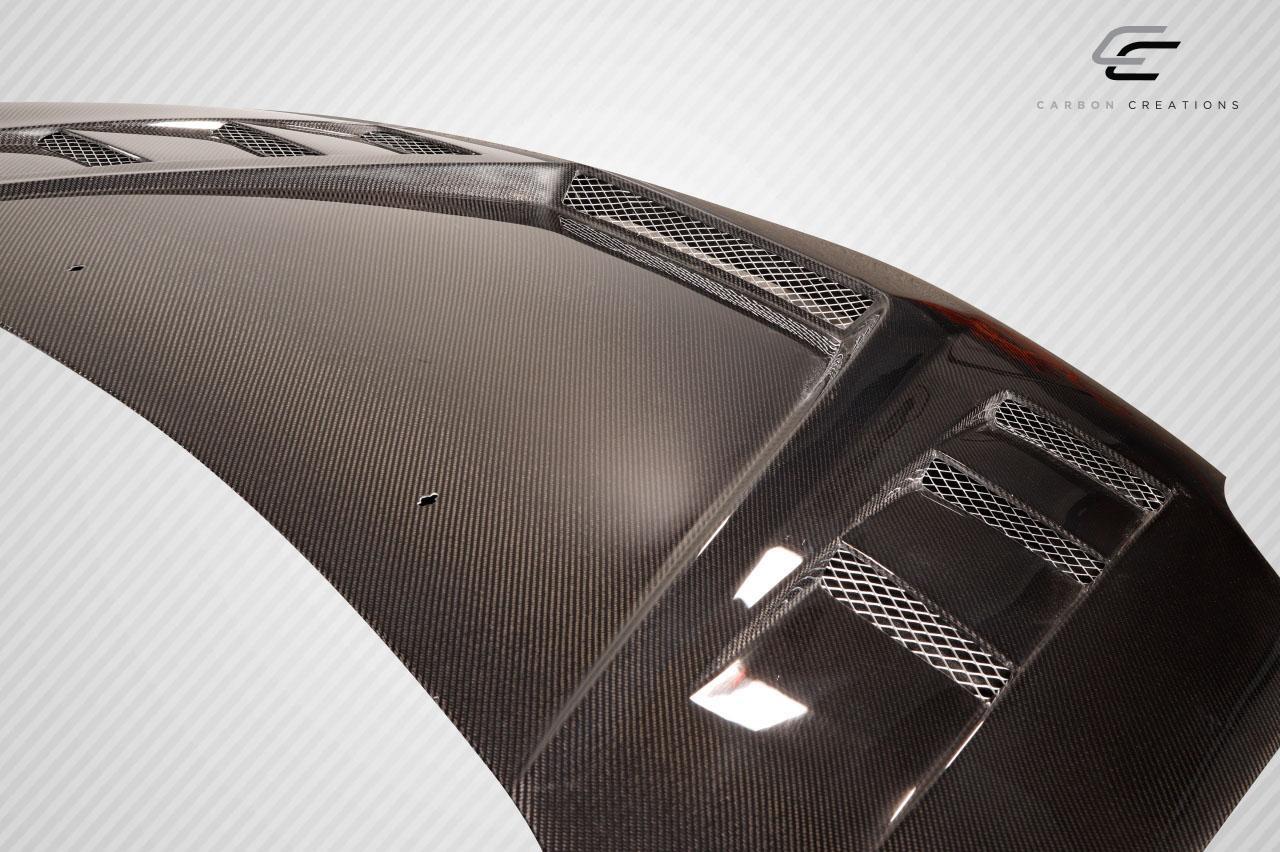 2006-2012 Mitsubishi Eclipse Carbon Creations Magneto Carbon Fiber Hood - Image 5