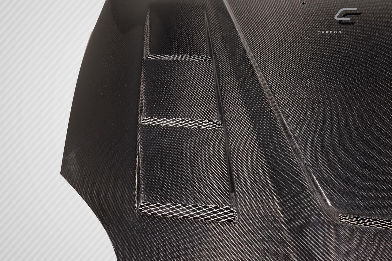 2006-2012 Mitsubishi Eclipse Carbon Creations Magneto Carbon Fiber Hood - Image 7