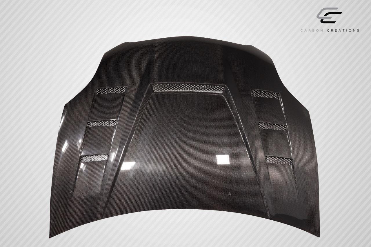 2006-2012 Mitsubishi Eclipse Carbon Creations Magneto Carbon Fiber Hood - Image 8