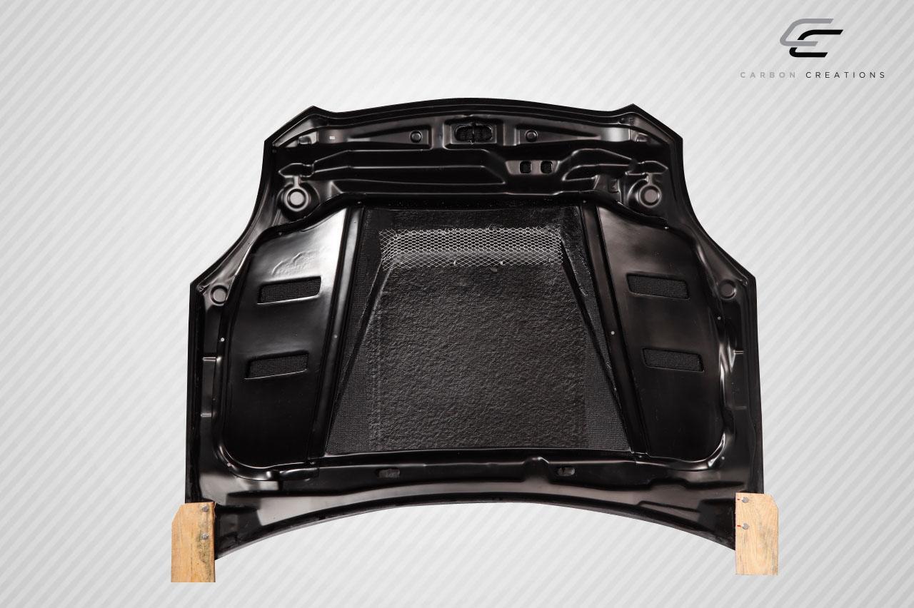 2006-2012 Mitsubishi Eclipse Carbon Creations Magneto Carbon Fiber Hood - Image 9