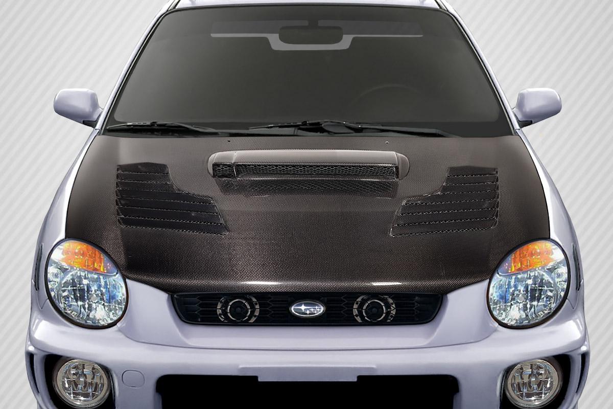 2002-2003 Subaru Impreza Carbon Creations C-2 Carbon Fiber Hood - Image 1