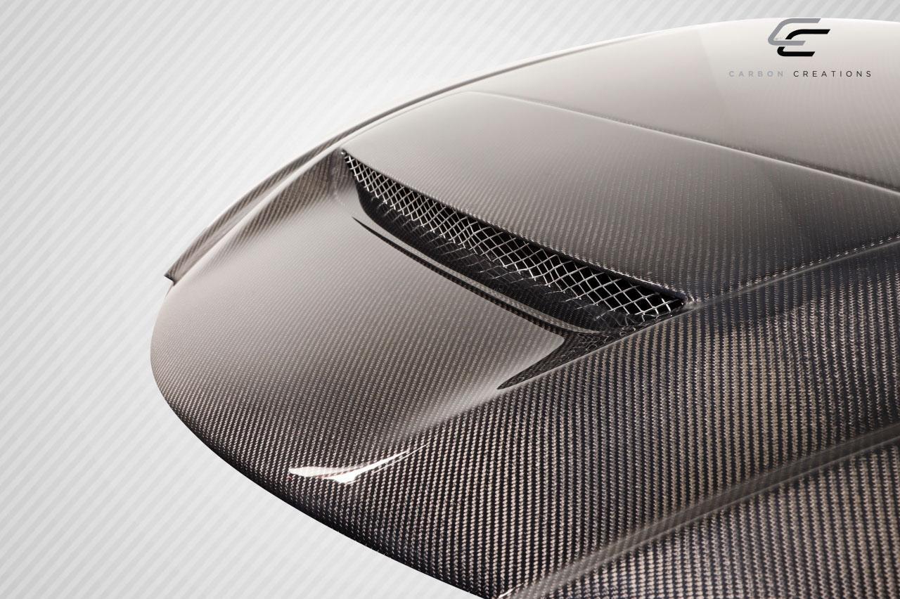 2004-2008 Mazda 3 Carbon Creations M-Speed Carbon Fiber Hood - Image 5
