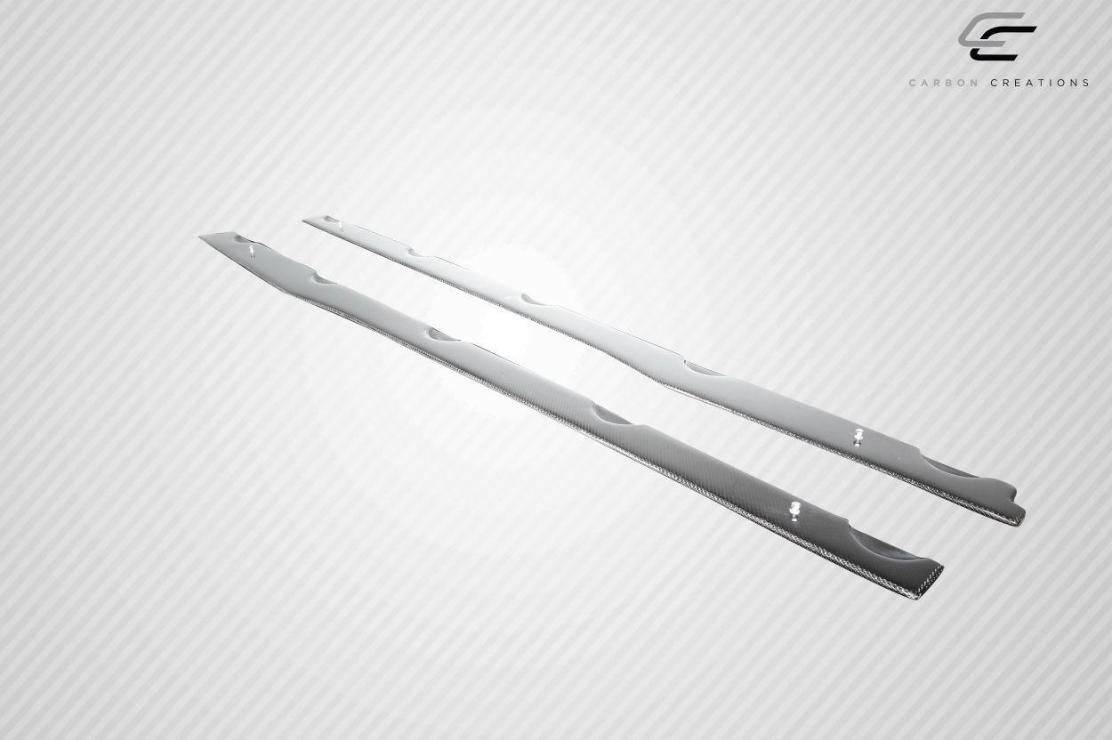 2004-2013 Lamborghini Gallardo Carbon Creations LP570 Look Carbon Fiber Side Skirts - Image 3