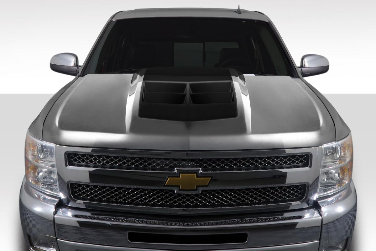 2007-2013 Chevrolet Silverado Duraflex ZL1 Look Hood - Image 1