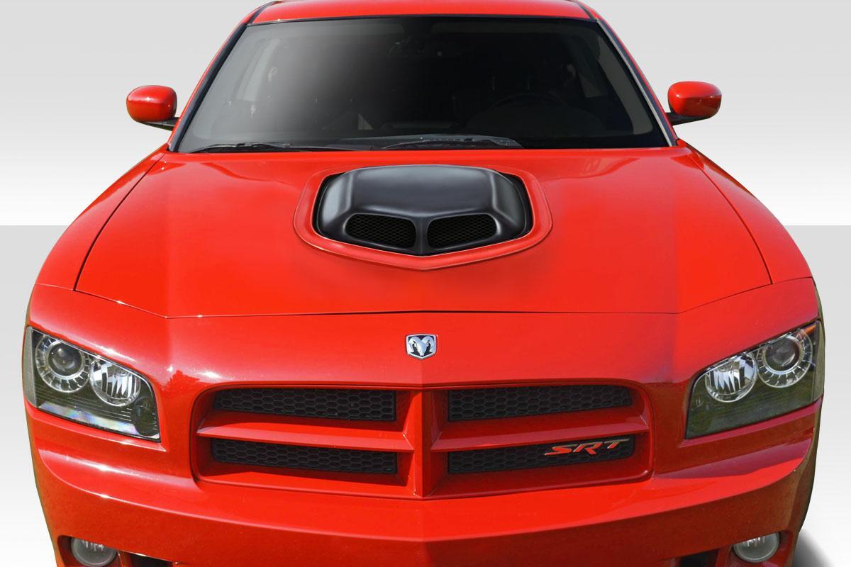 2006-2010 Dodge Charger Duraflex Shaker Hood - Image 1