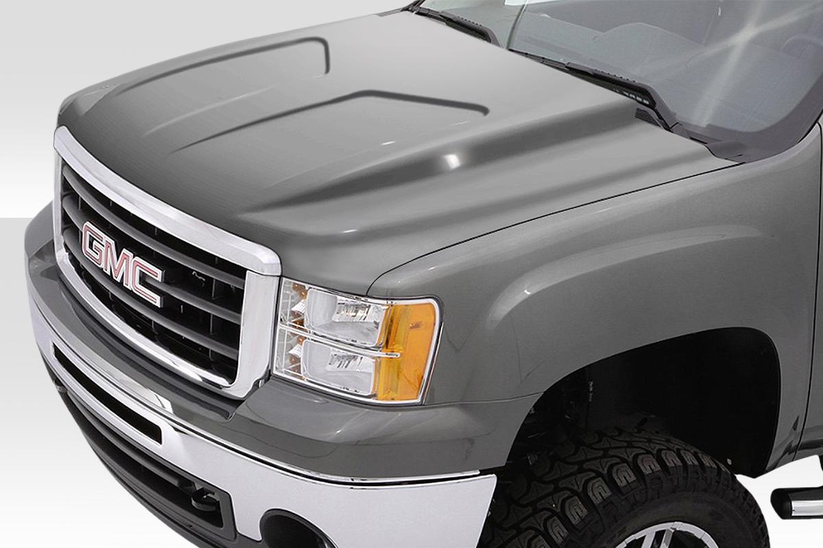 2007-2013 GMC Sierra Duraflex Cowl Hood - Image 1