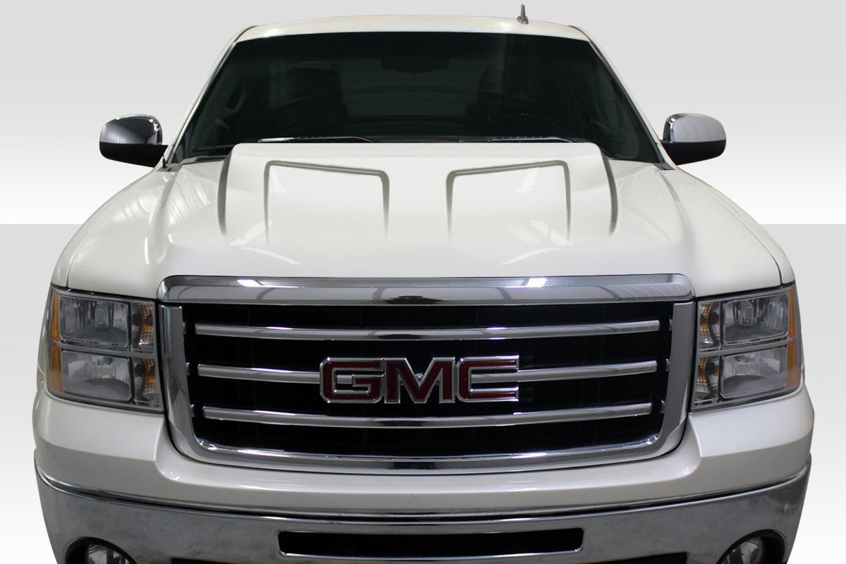 2007-2013 GMC Sierra Duraflex Cowl Hood - Image 2