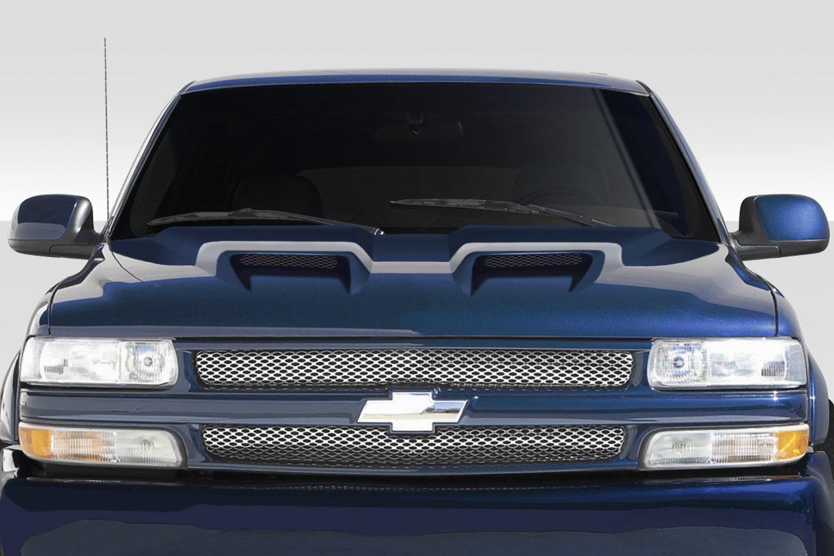 1999-2002 Chevrolet Silverado Duraflex Dual Ram Air Hood - Image 1
