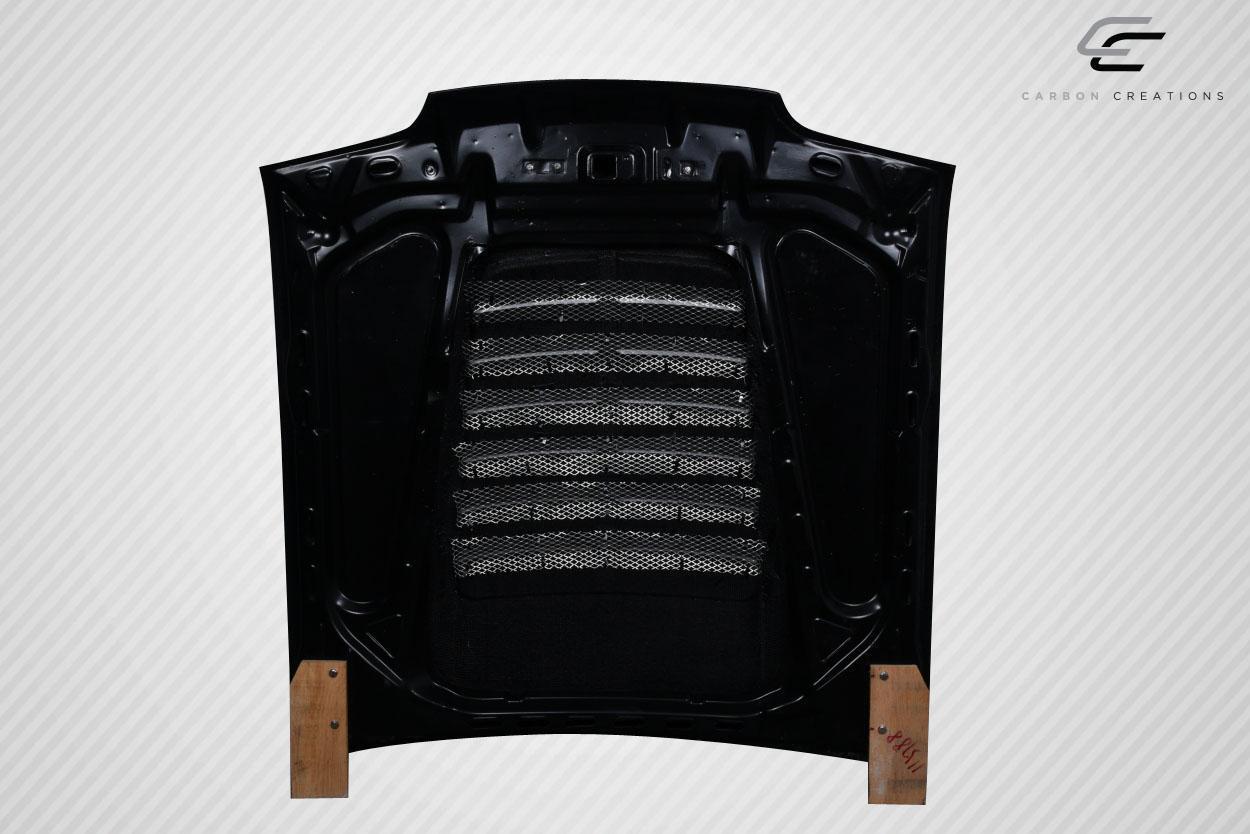 1987-1993 Ford Mustang Carbon Creations GT500 V2 Carbon Fiber Hood - Image 6