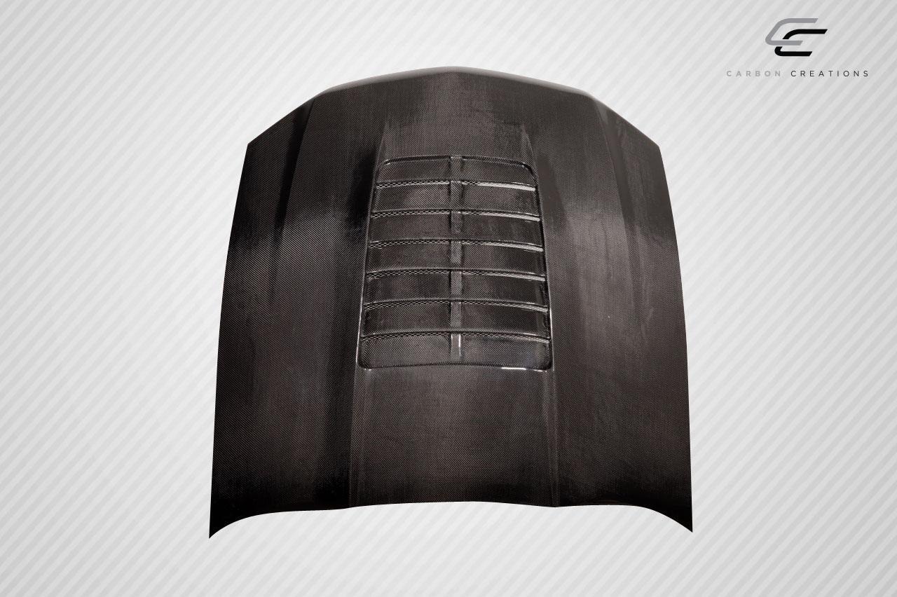 2010-2012 Ford Mustang Carbon Creations GT500 V2 Carbon Fiber Hood - Image 8