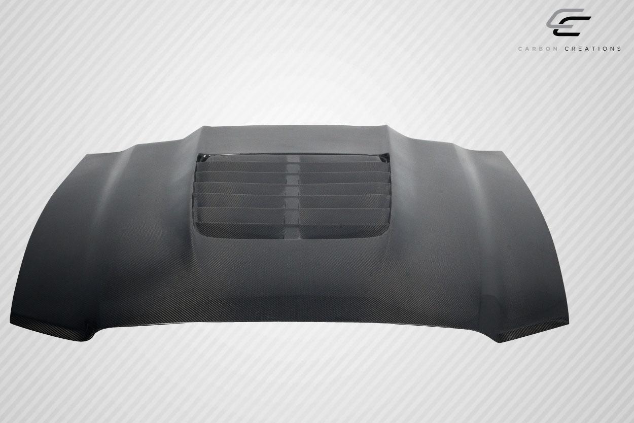 2013-2014 Ford Mustang Carbon Creations GT500 V2 Carbon Fiber Hood - Image 6