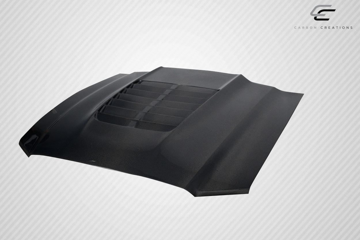 2013-2014 Ford Mustang Carbon Creations GT500 V2 Carbon Fiber Hood - Image 7