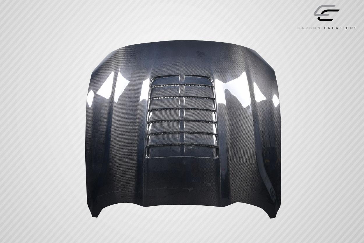 2018-2023 Ford Mustang Carbon Creations GT500 V2 Carbon Fiber Hood - Image 6