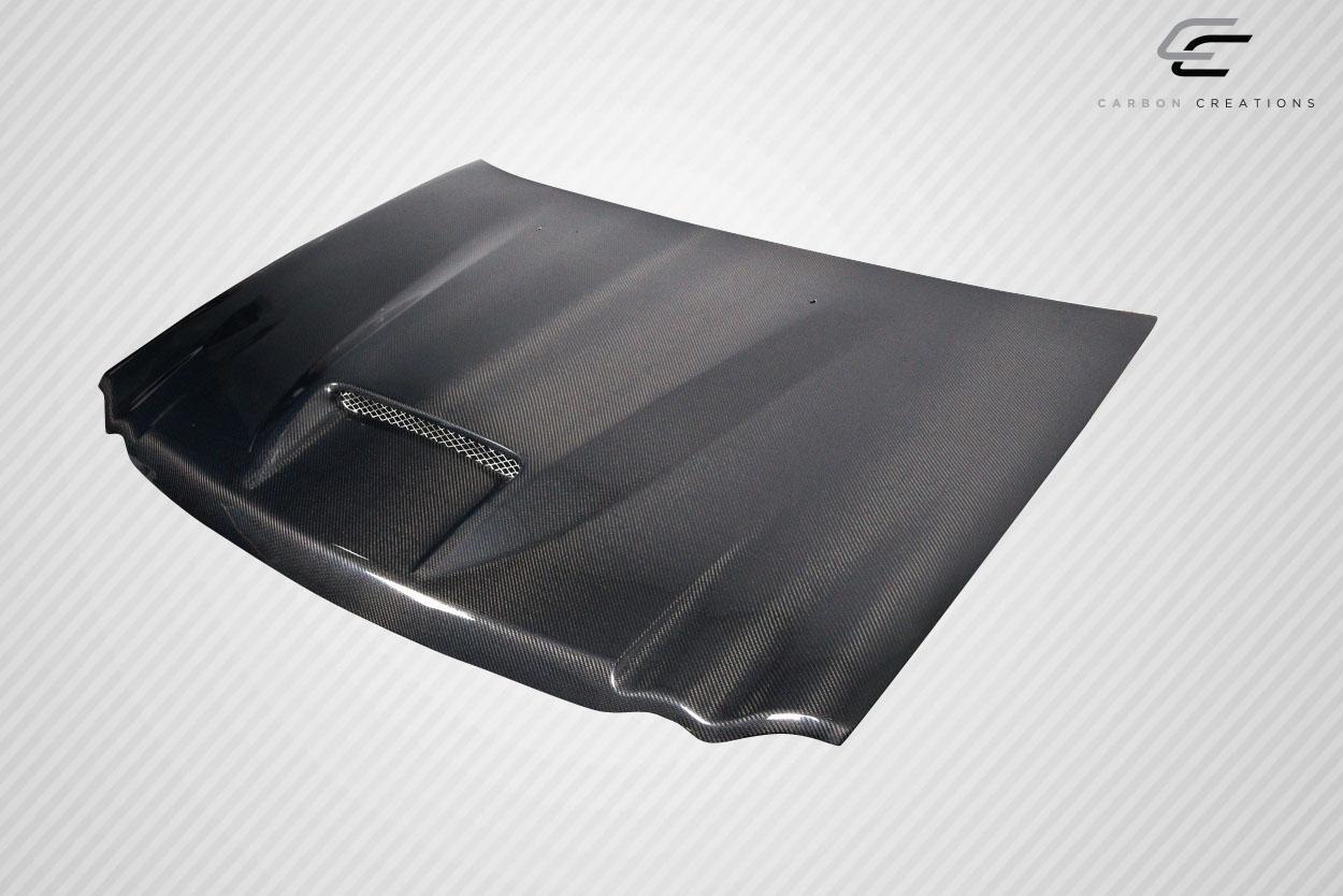 2005-2010 Jeep Grand Cherokee Carbon Creations SRT Look Carbon Fiber Hood - Image 3