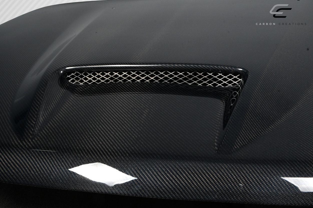 2005-2010 Jeep Grand Cherokee Carbon Creations SRT Look Carbon Fiber Hood - Image 4