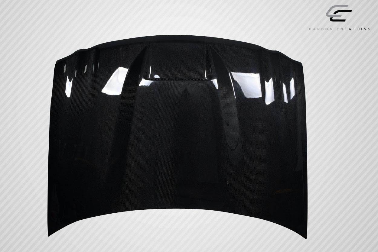 2005-2010 Jeep Grand Cherokee Carbon Creations SRT Look Carbon Fiber Hood - Image 5