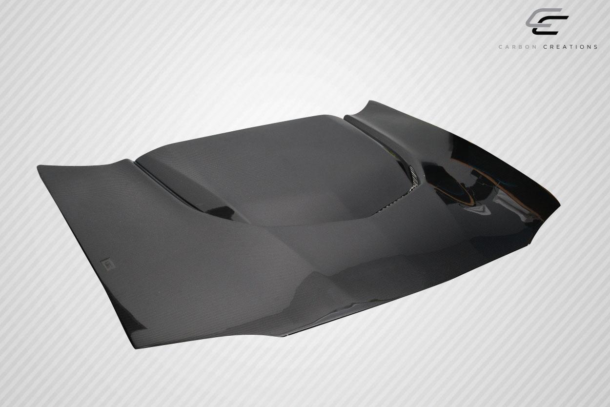 1993-1997 Chevrolet Camaro Carbon Creations ZL1 Version 2 Carbon Fiber Hood - Image 3
