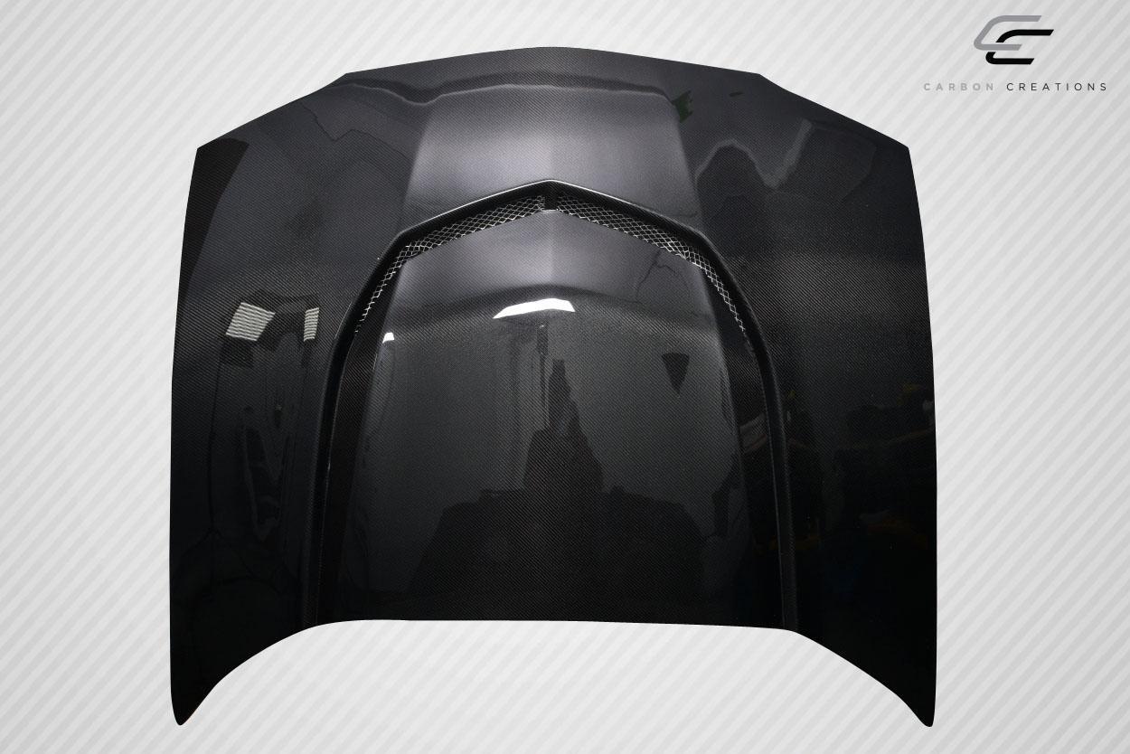 1993-1997 Chevrolet Camaro Carbon Creations ZL1 Version 2 Carbon Fiber Hood - Image 4