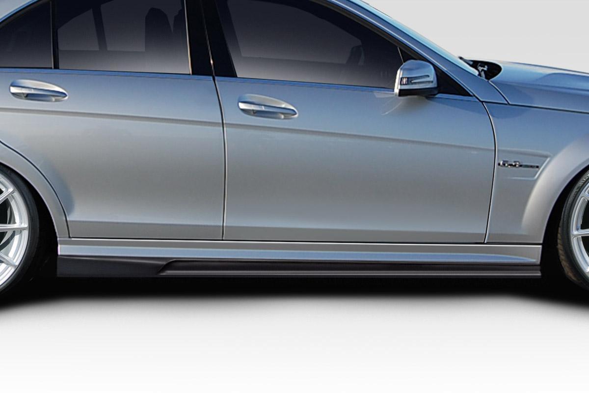 2008-2014 Mercedes C Class Aero Function AF-1 Side Skirts - Image 1