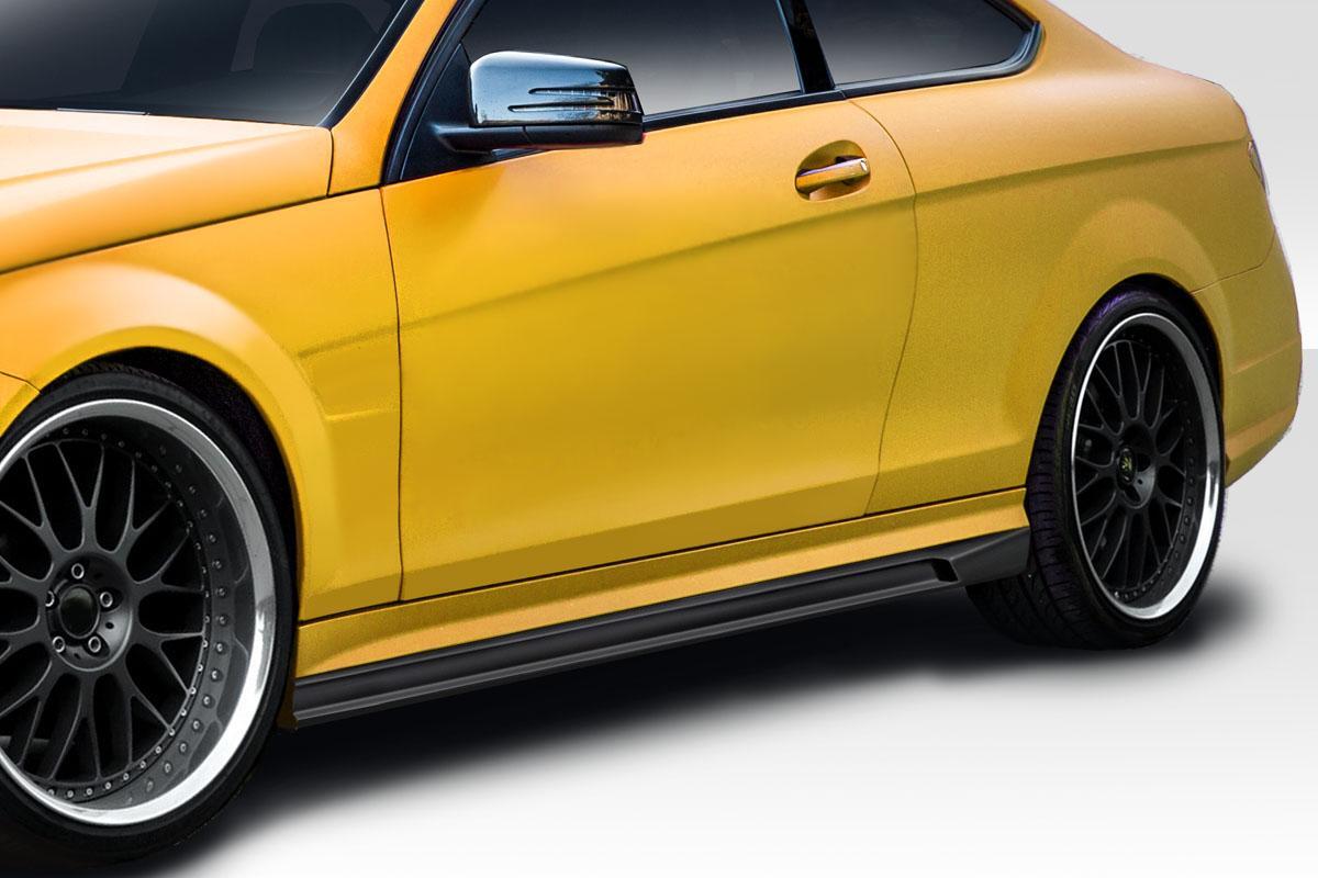 2008-2014 Mercedes C Class Aero Function AF-1 Side Skirts - Image 2