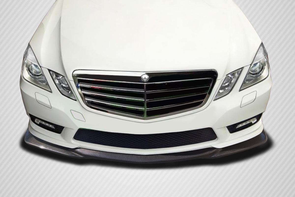 2010-2013 Mercedes E Class Carbon Creations L Sport Carbon Fiber Front Lip - Image 1