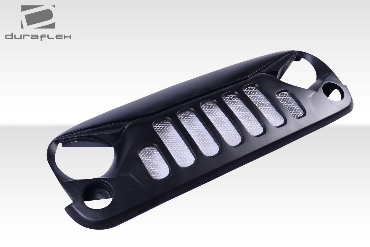 2007-2018 Jeep Wrangler Duraflex Predator Grille - Image 4