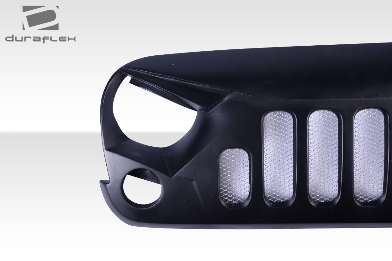 2007-2018 Jeep Wrangler Duraflex Predator Grille - Image 5