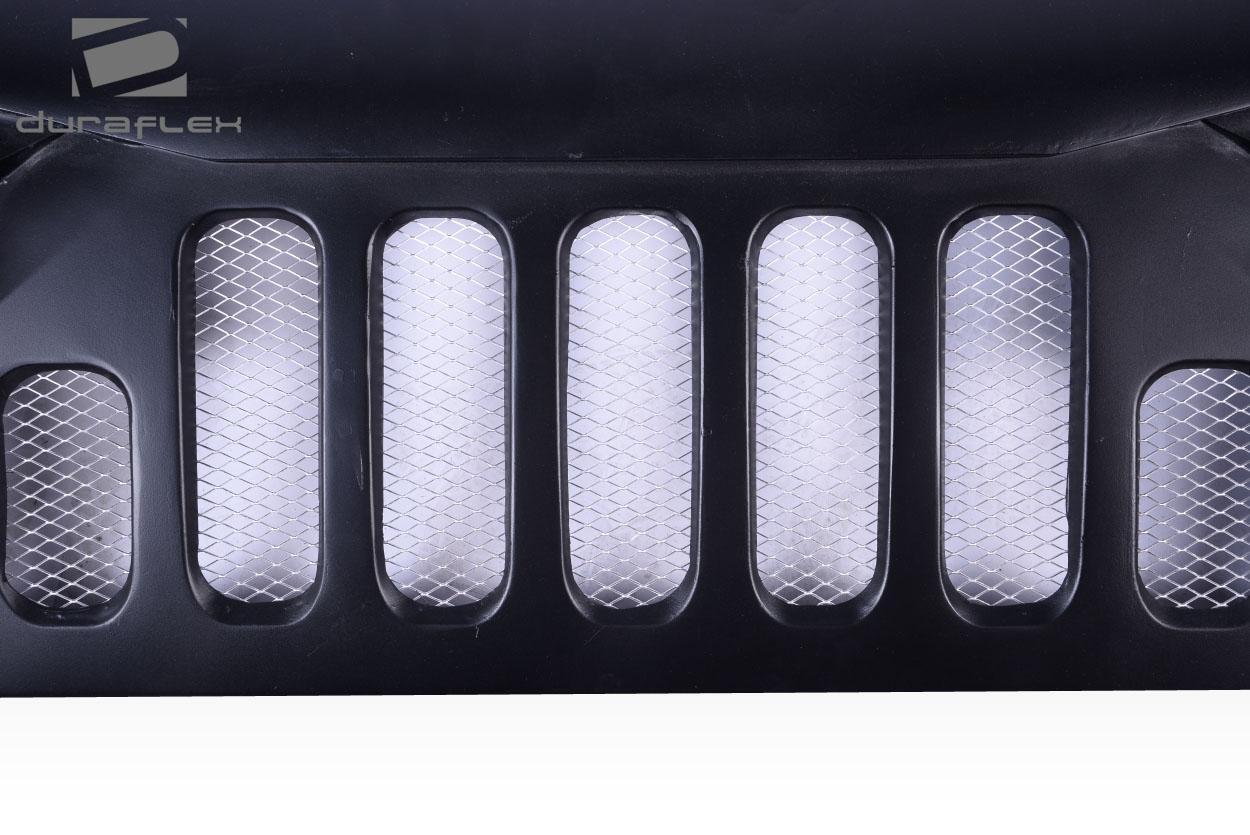 2007-2018 Jeep Wrangler Duraflex Predator Grille - Image 6